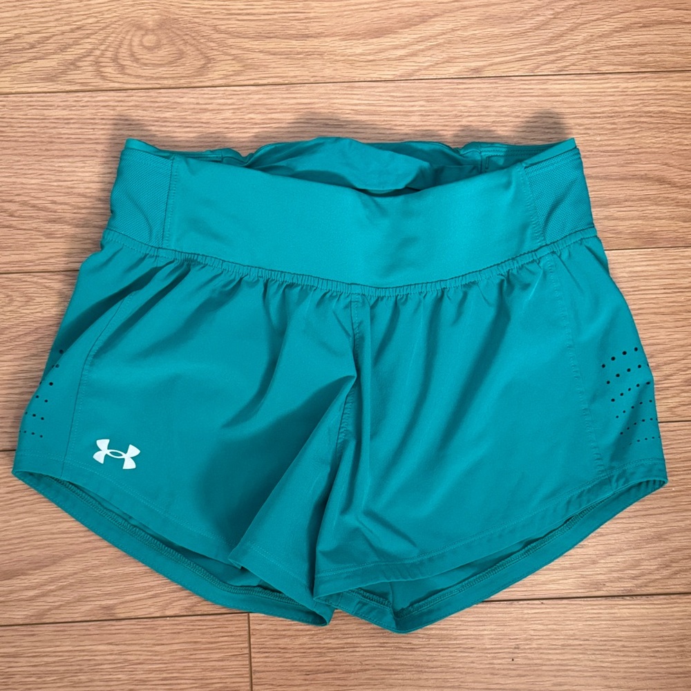 Under Armour Women's Aqua Athletic Shorts